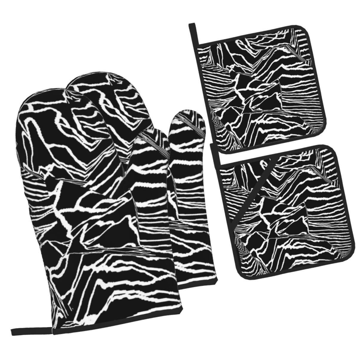 Kitchen Baking Pan Set - Joy Division Unknown Pleasures Gants de