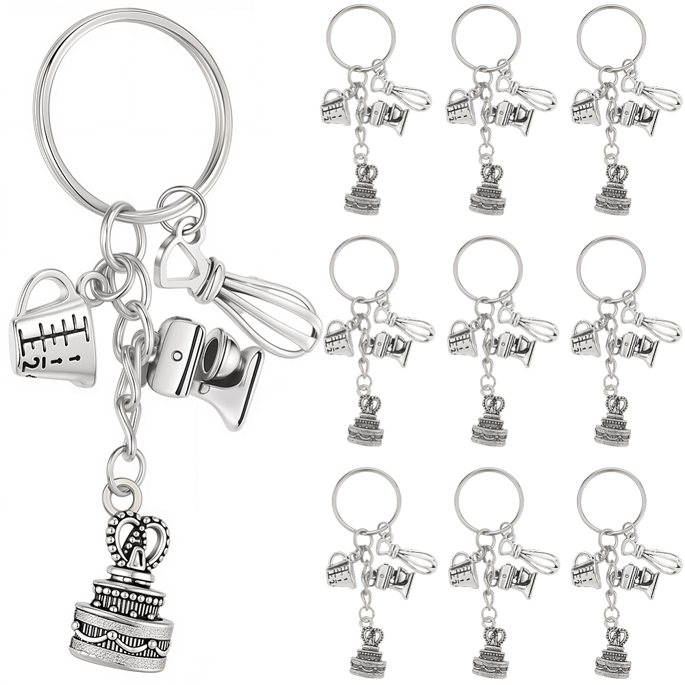 Kitchen Utensils - 1 Boîte de 20 Porte-clés en