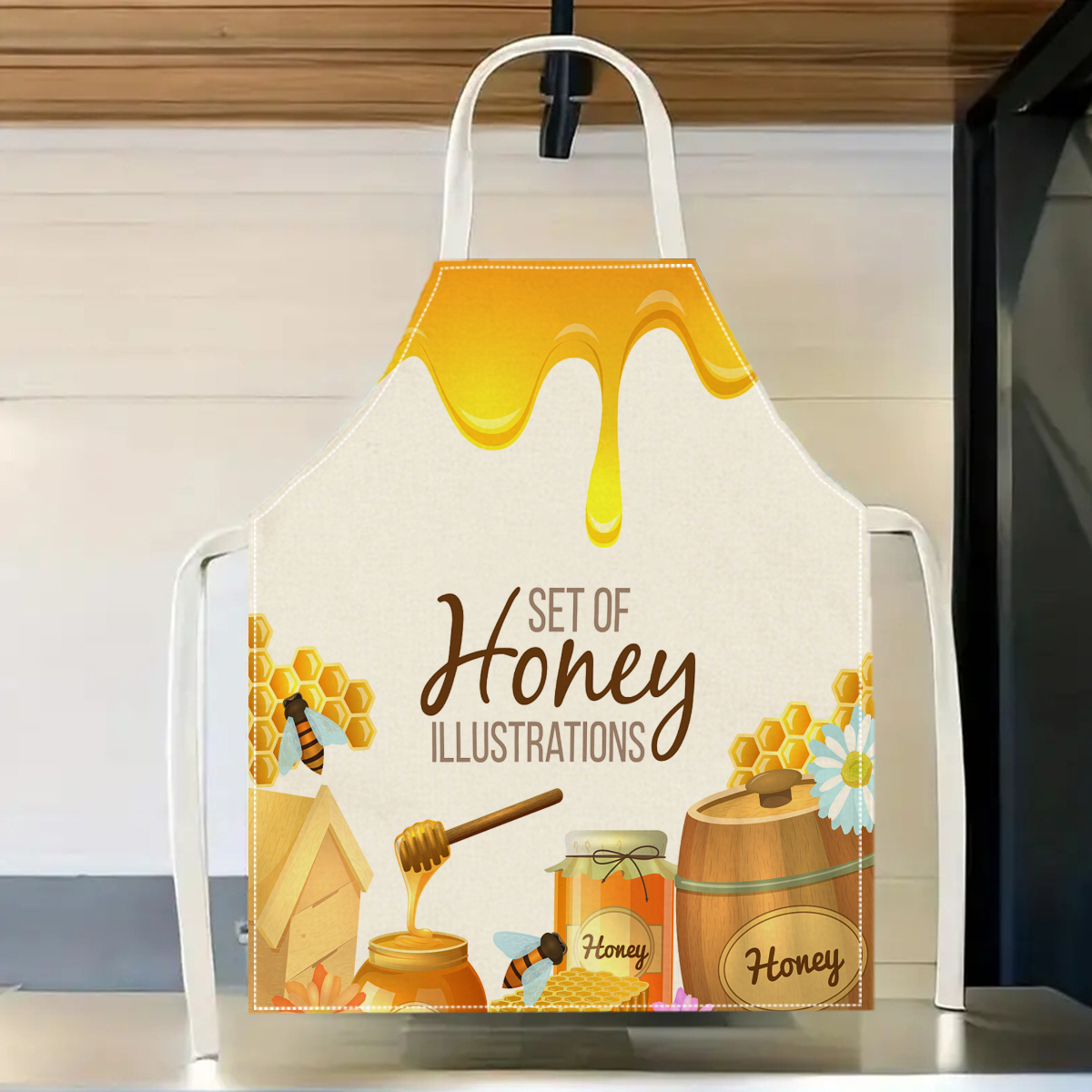 Kitchen Baking Gift Ideas - 1 tablier abeille mignon, idéal pour