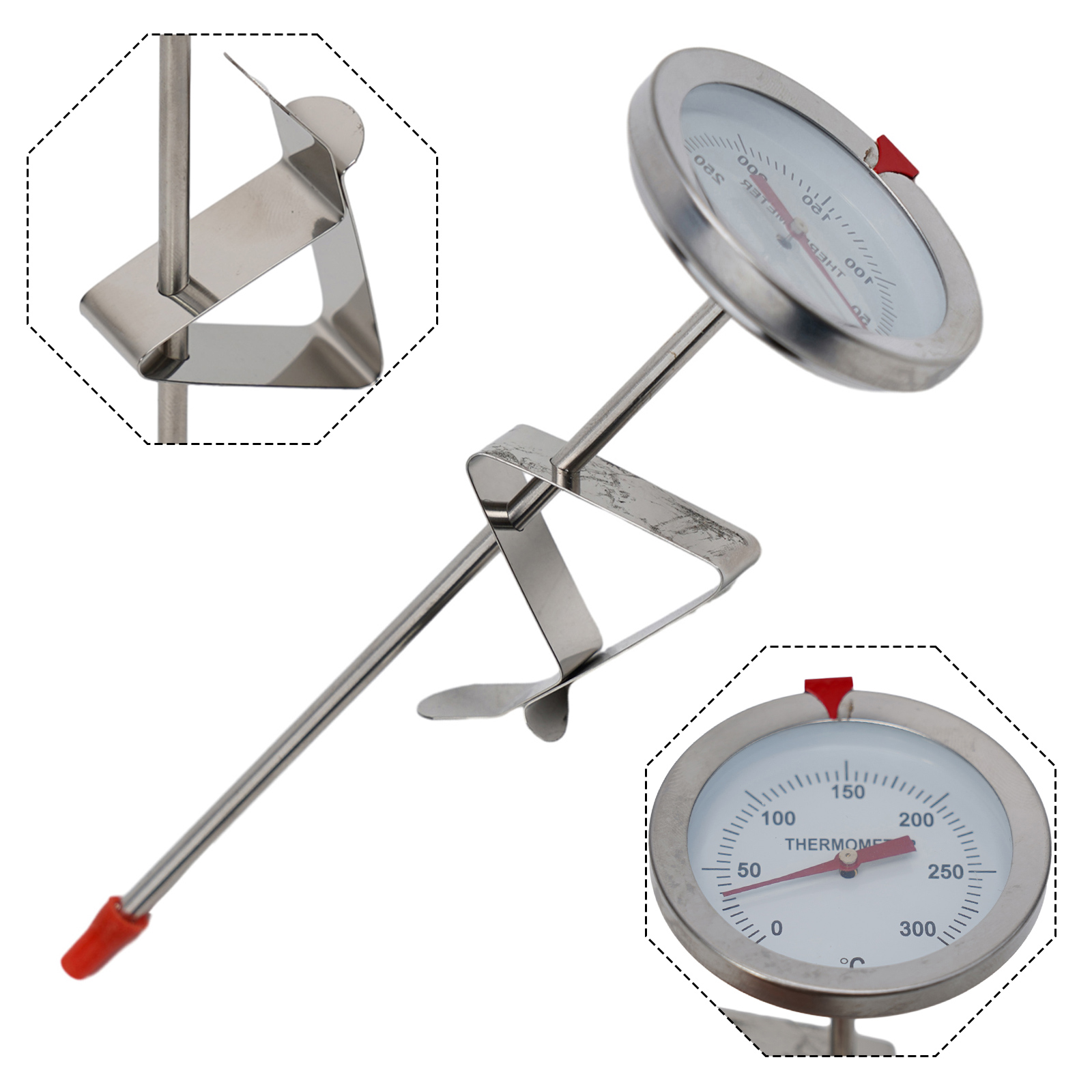 Kitchen Equipment For Baking - Thermomètre à sonde en acier inoxydable,