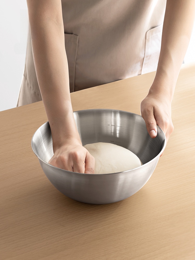 Kitchen Baking Corner - Bol de cuisine en acier inoxydable