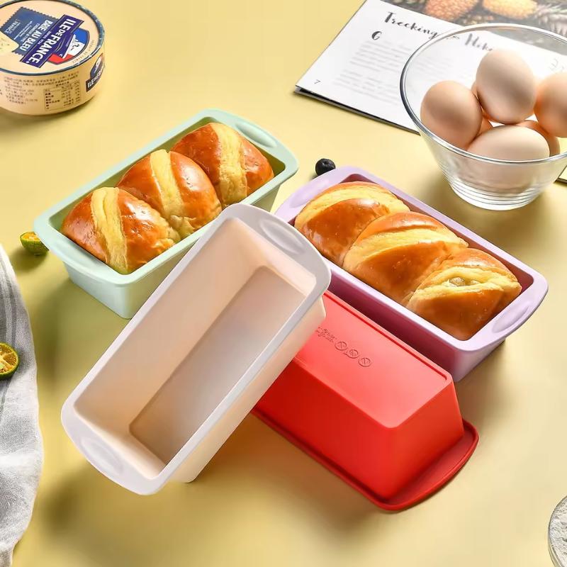 Kitchen Baking Pans - 1/4 pièces Moule rectangulaire en silicone