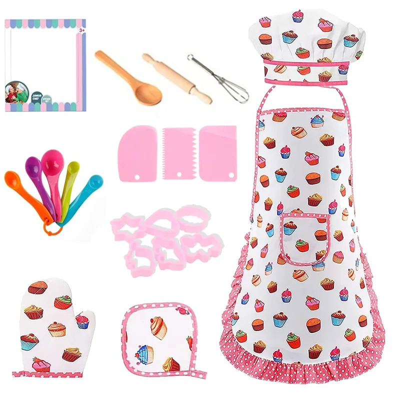 Kitchen Baking Cloth - Jouets de cuisine cuisson semblant jouer