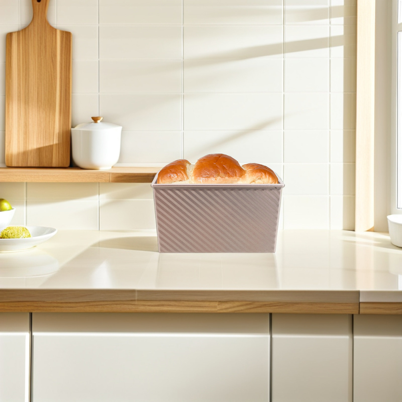 Kitchen Baking Pans - Moule à pain rectangulaire antiadhésif en
