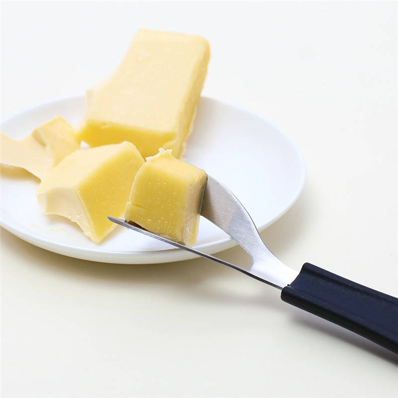 Kitchen Baking Corner - Trancheuse à fromage en acier inoxydable,