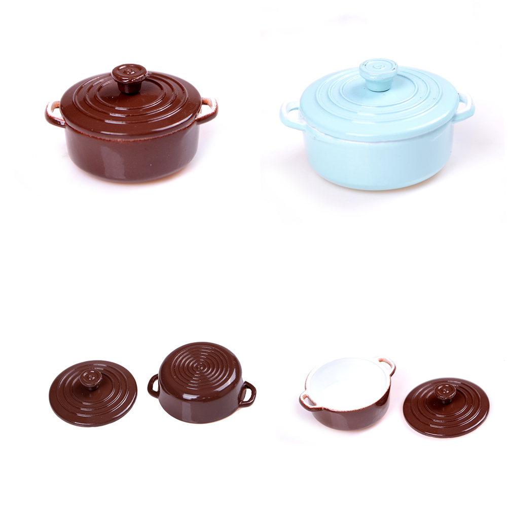 Kitchen Baking Pan Set - 1:12 échelle Miniature Ustensiles de Cuisine