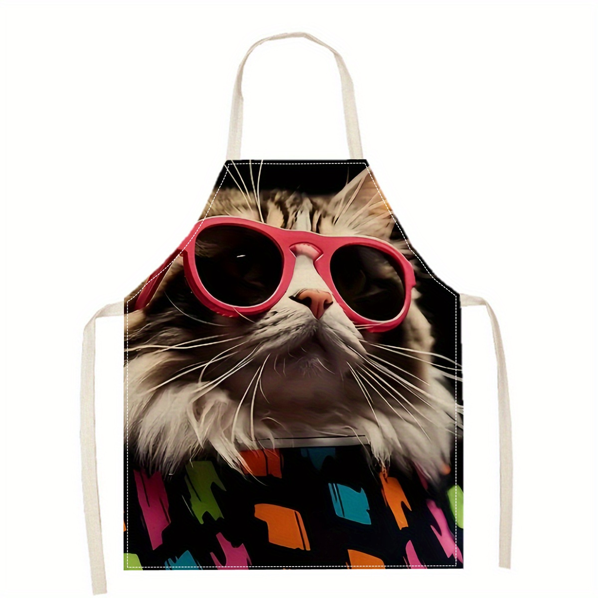 Kitchen Baking Gift Ideas - Tablier en lin amusant avec imprimé