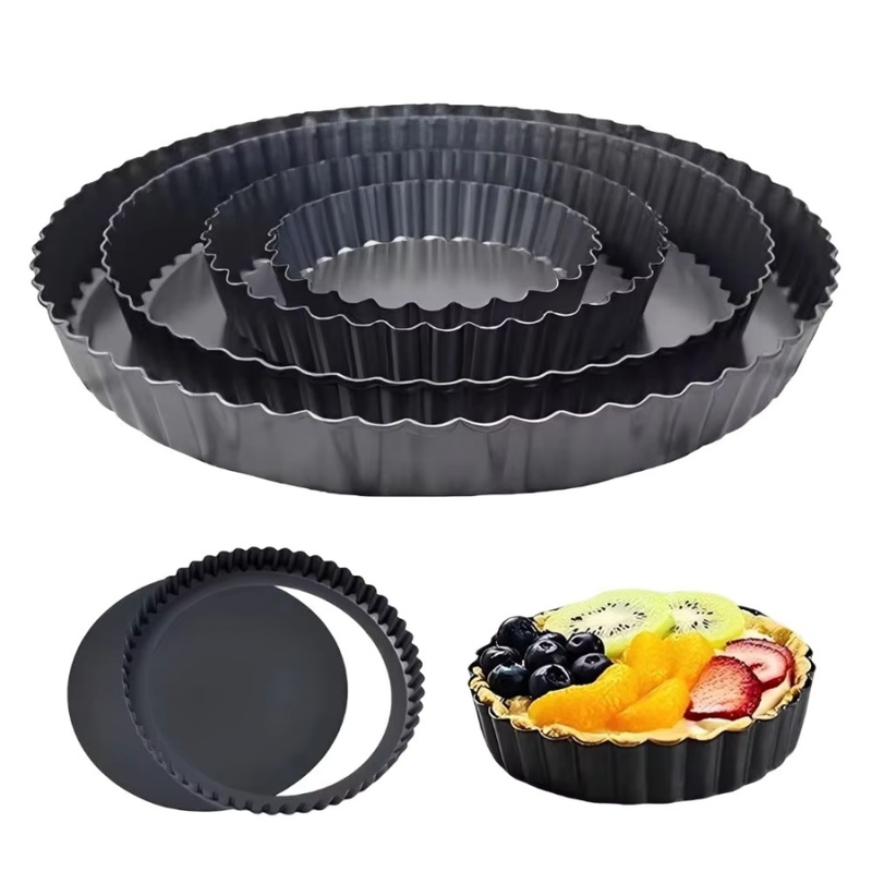 Kitchen Baking Pans - 1 moule à tarte amovible à