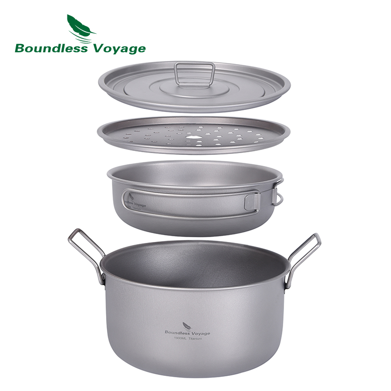 Kitchen Baking Pan Set - Marmite de Camping de Voyage sans