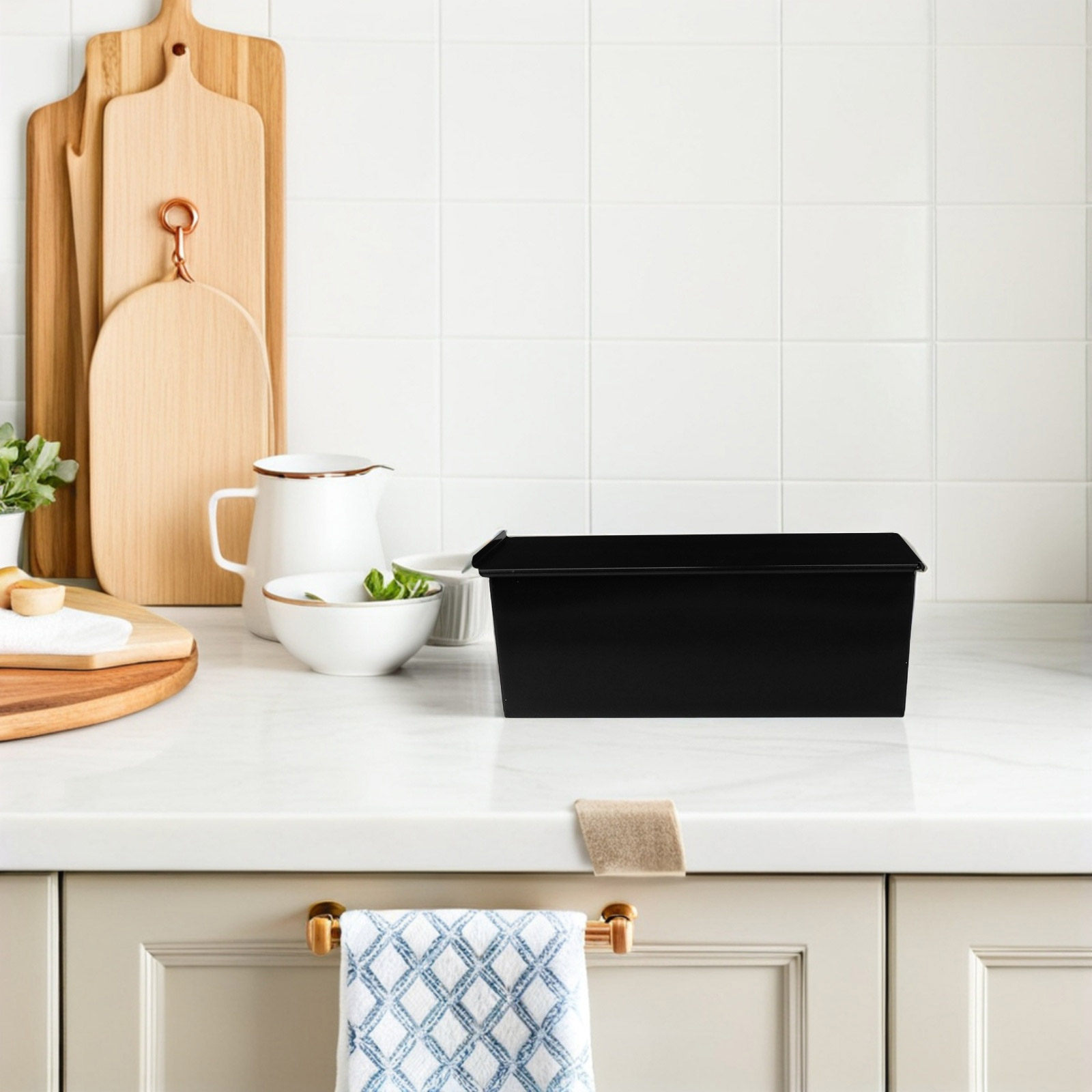 1 pièce Moule à pain noir anti - Kitchen Baking Pans avis et prix