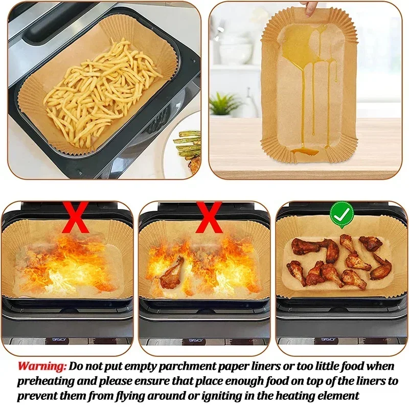 Papier jetable pour friteuse à - Kitchen Baking Mat avis et prix