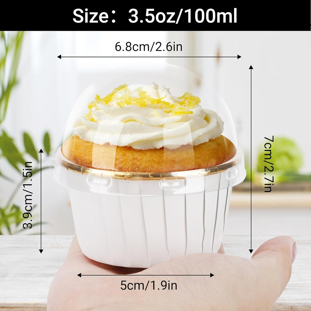 50 pièces Muffins tasse papier - Kitchen Equipment For Baking avis et prix