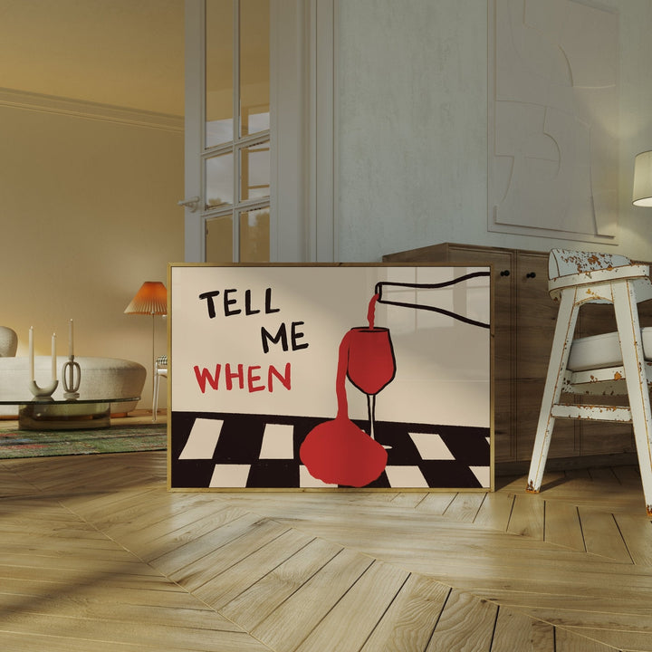 Affiche murale en toile Vintag - Kitchen Up avis et prix