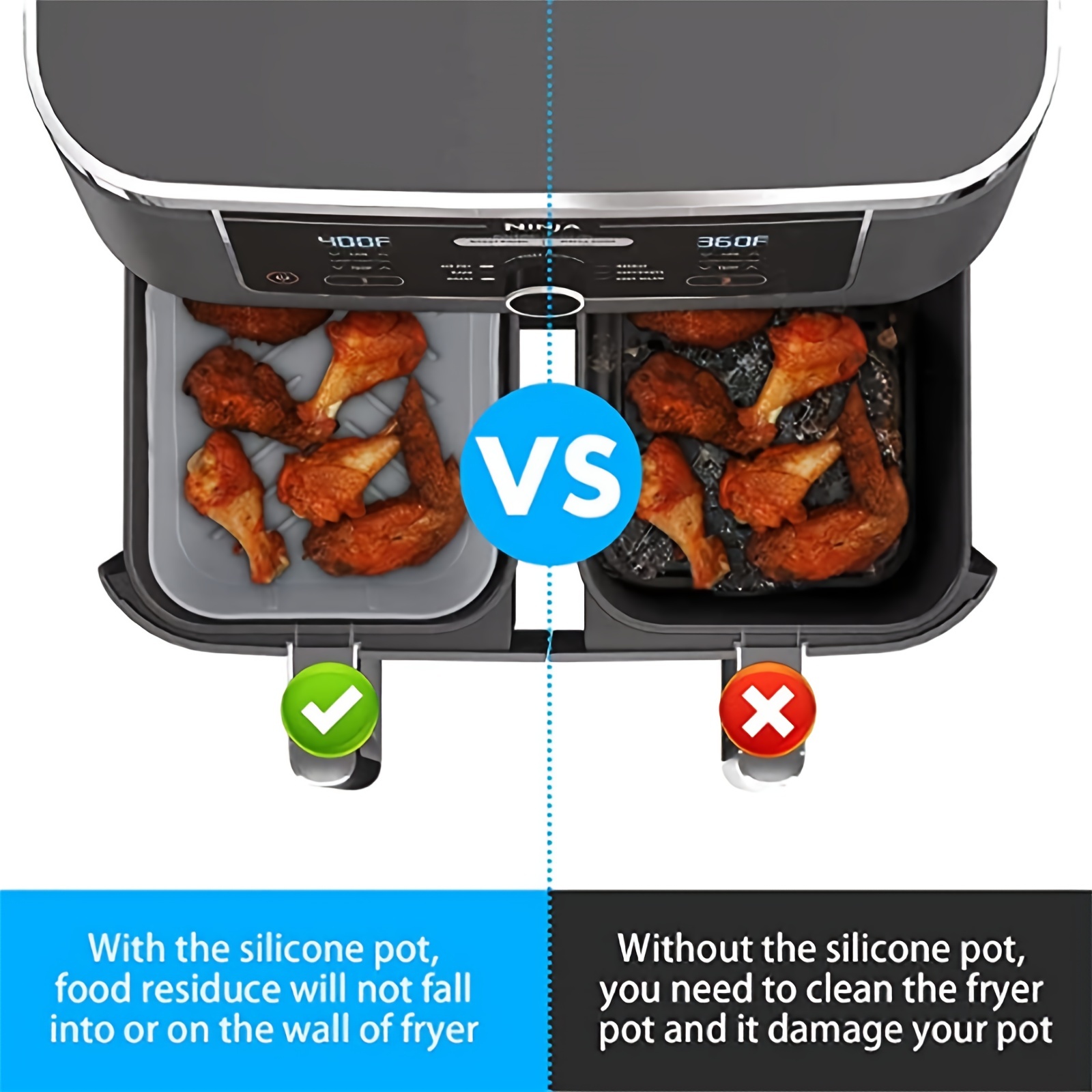 Plateau en Silicone pour frite - Kitchen Baking Pans avis et prix