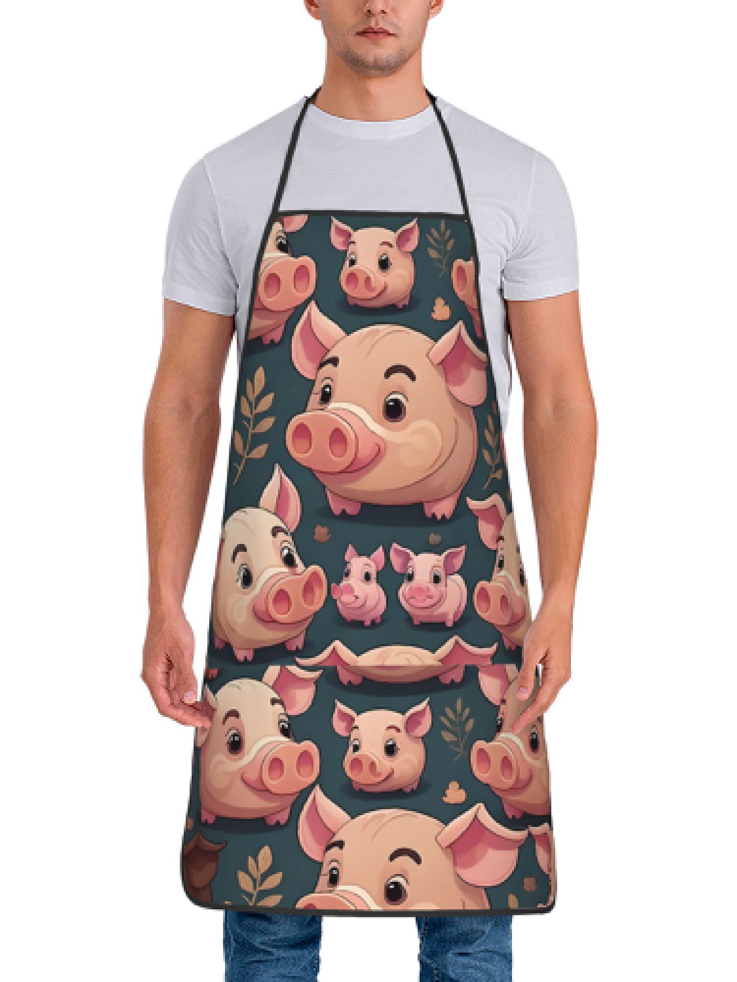 1 tablier rétro rose à motif c - Kitchen Baking Gift Ideas avis et prix