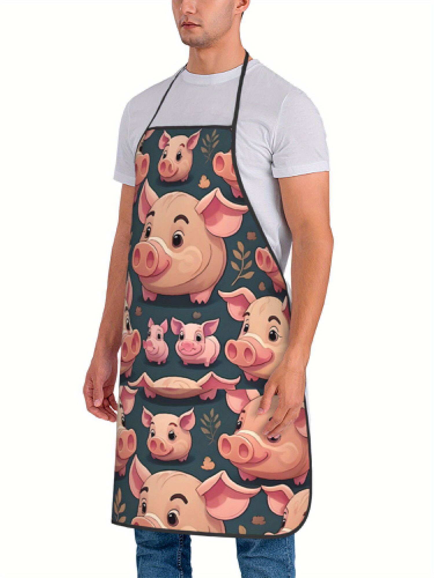 1 tablier rétro rose à motif c - Kitchen Baking Gift Ideas avis et prix
