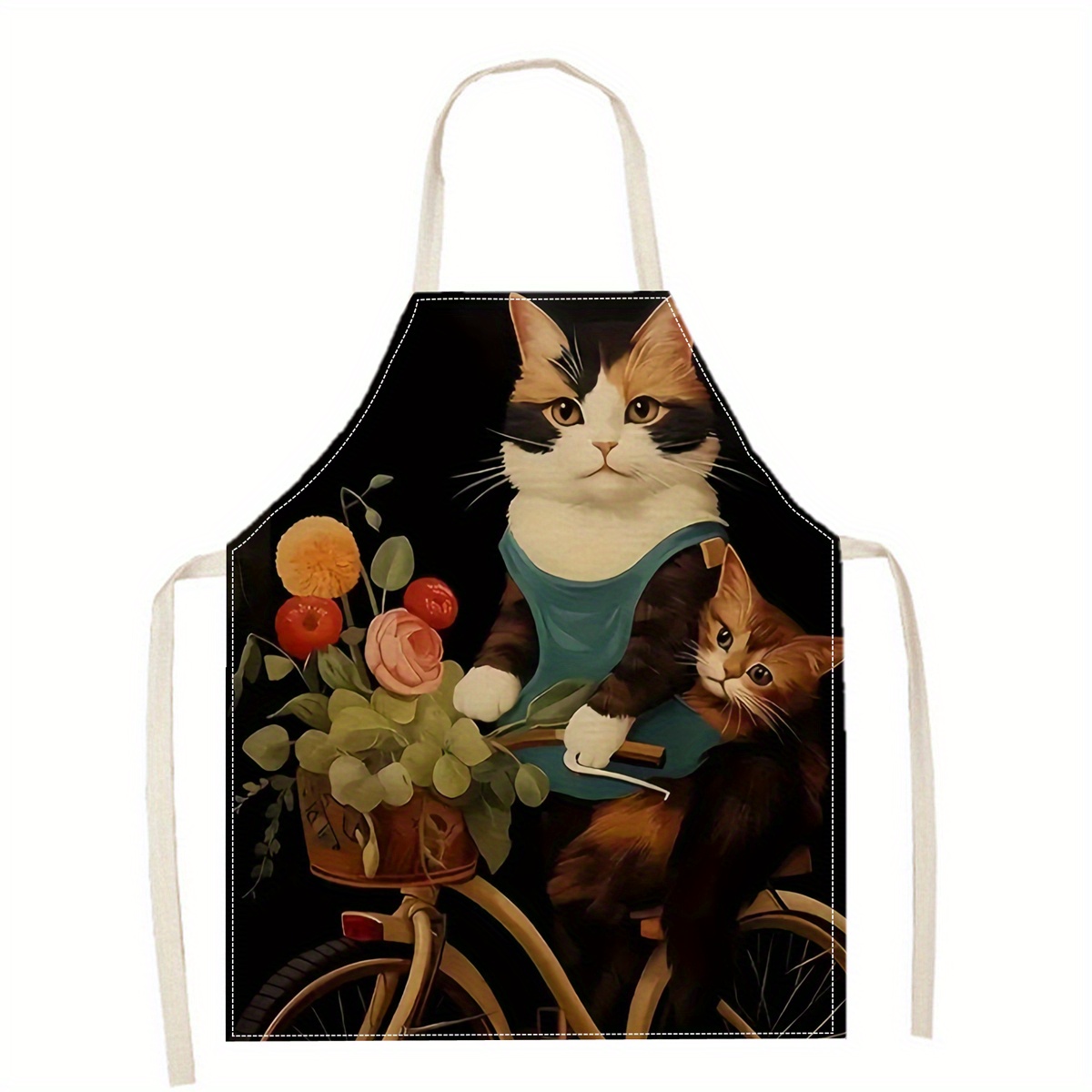 Tablier en lin amusant avec im - Kitchen Baking Gift Ideas avis et prix