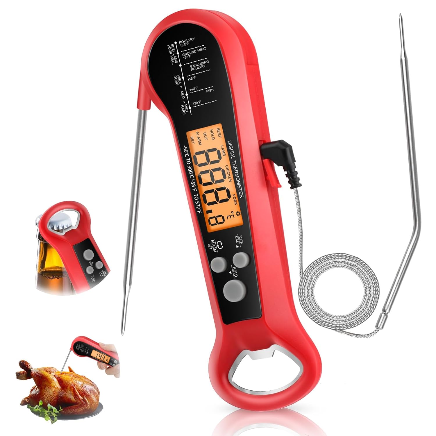 Thermomètre à viande professio - Kitchen Equipment For Baking avis et prix